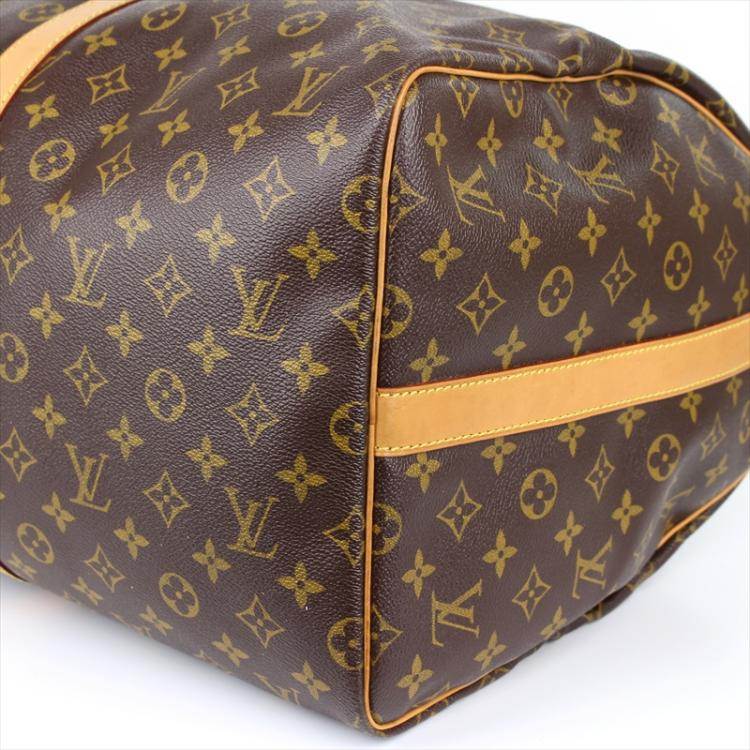 Pre Owned Louis Vuitton Monogram Canvas Keepall Bandouliere 55 Bag