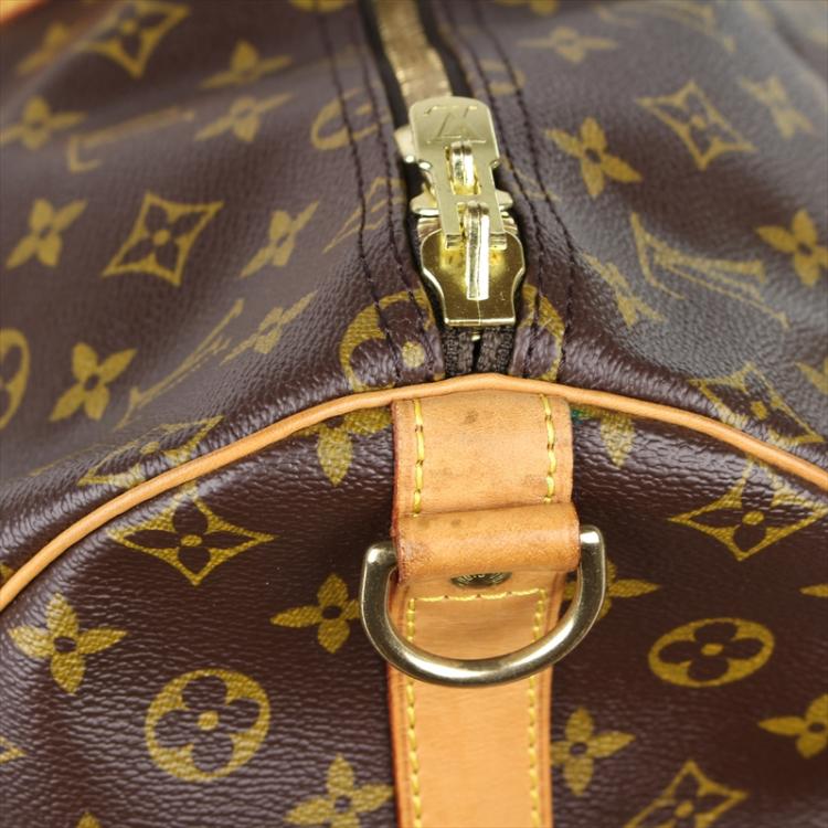 Pre Owned Louis Vuitton Monogram Canvas Keepall Bandouliere 55 Bag