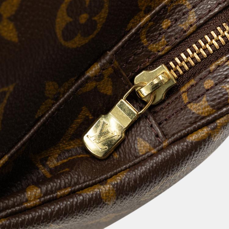 Pre Owned Louis Vuitton Brown Monogram Montsouris GM