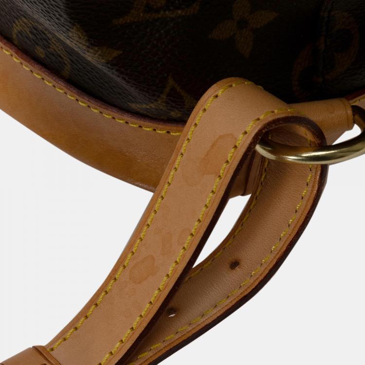 Pre Owned Louis Vuitton Brown Monogram Montsouris GM