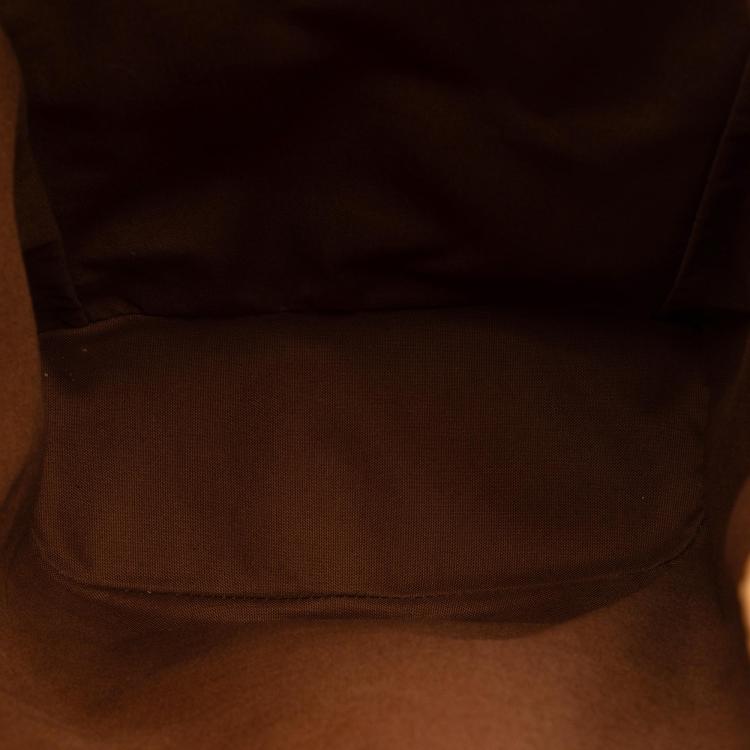 Pre Owned Louis Vuitton Brown Monogram Montsouris GM