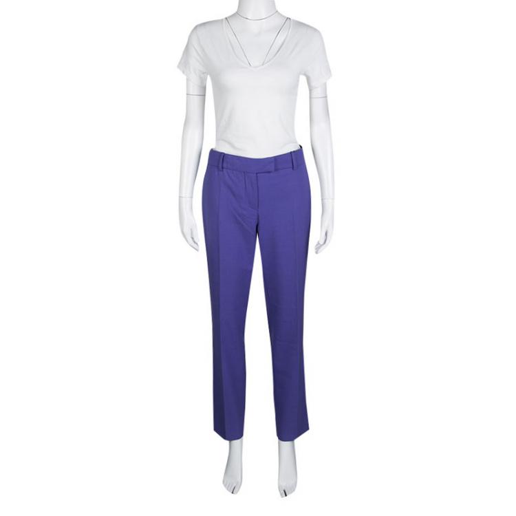 Pre Owned M Missoni Blue Tailored Trousers L