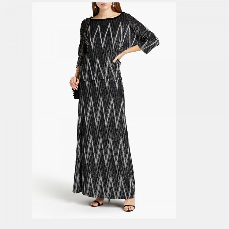 Pre Owned M Missoni Cotton Maxi Skirt S