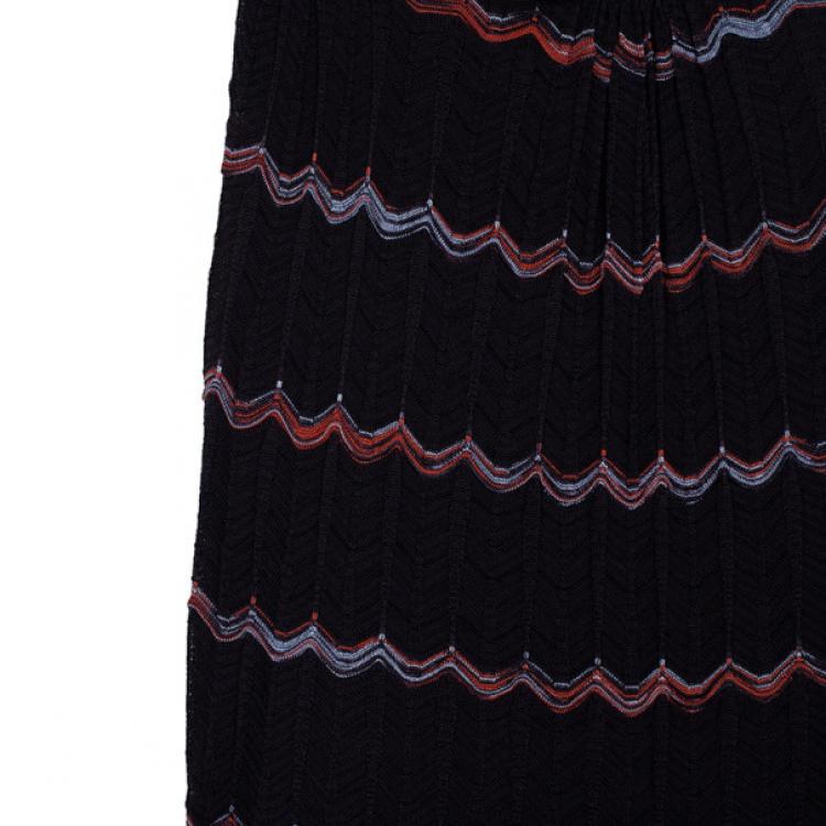 Pre Owned M Missoni Ombre Effect Maxi Dress S