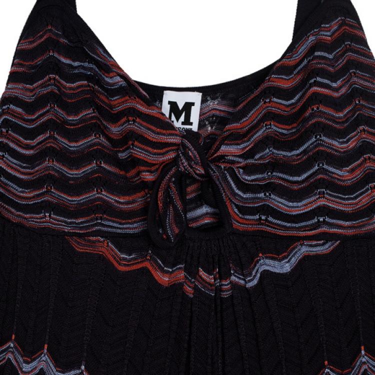 Pre Owned M Missoni Ombre Effect Maxi Dress S