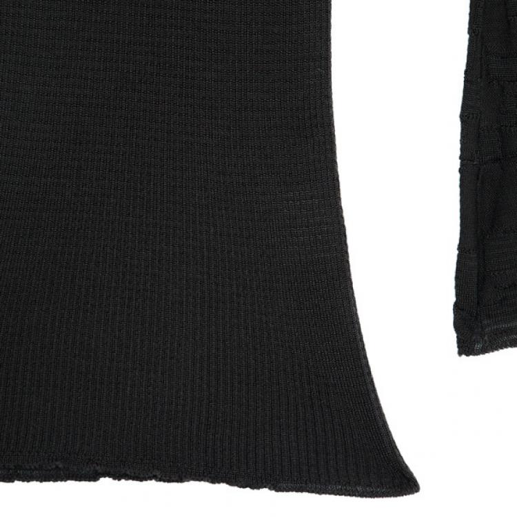 Pre Owned M Missoni Bell Sleeve Knit Top S