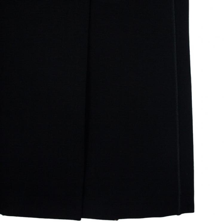 Pre Owned M Missoni Black Trench Coat L