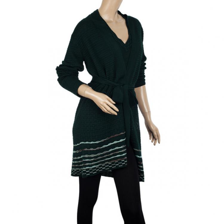 Pre Owned M Missoni 2 Piece Knit Top Set XXL