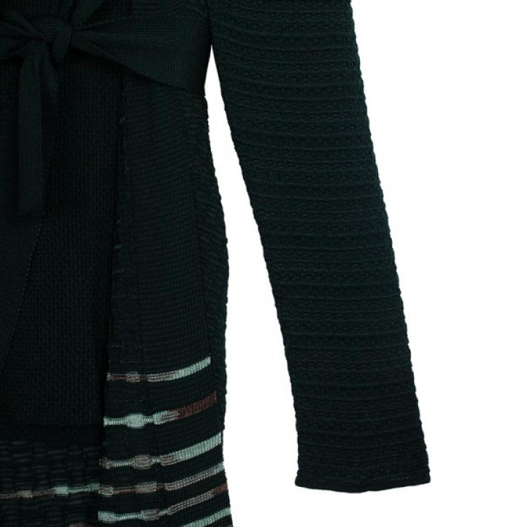 Pre Owned M Missoni 2 Piece Knit Top Set XXL