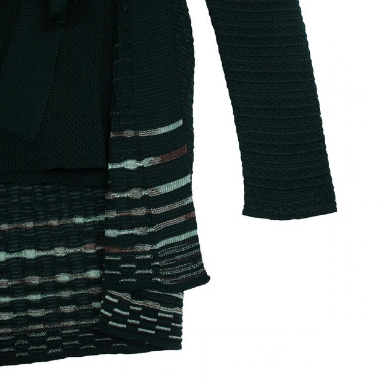 Pre Owned M Missoni 2 Piece Knit Top Set XXL