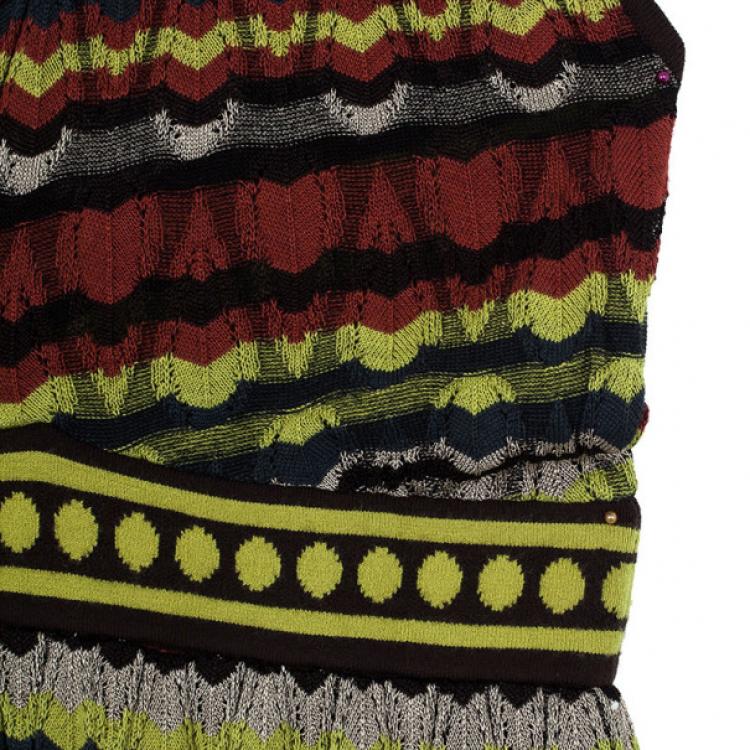 Pre Owned M Missoni Crochet Maxi Dress XL