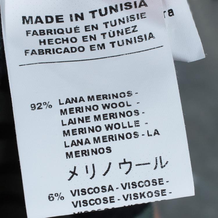 Pre Owned M Missoni Patterned Button Front Dress M