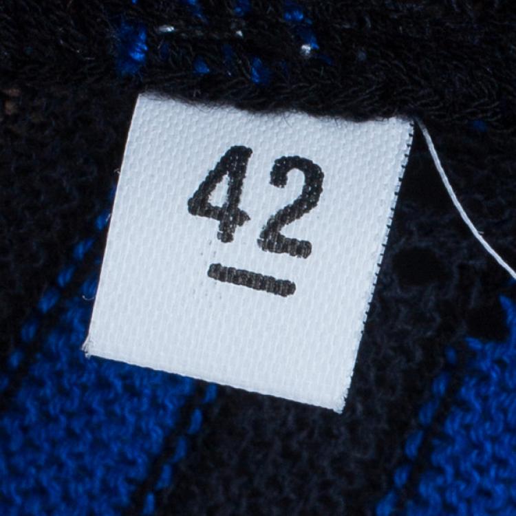 Pre Owned M Missoni Multicolor Light Knit Cardigan M