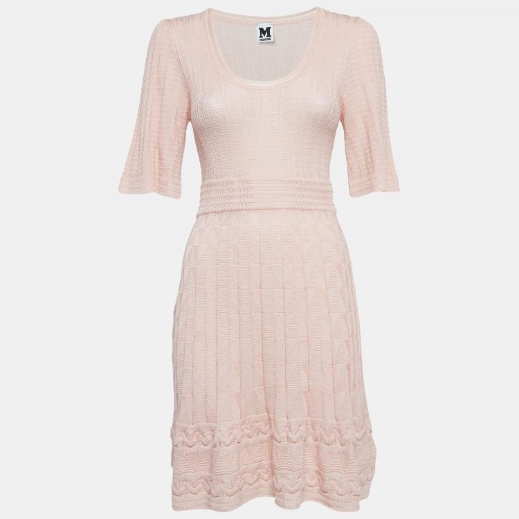 M missoni pink dress best sale