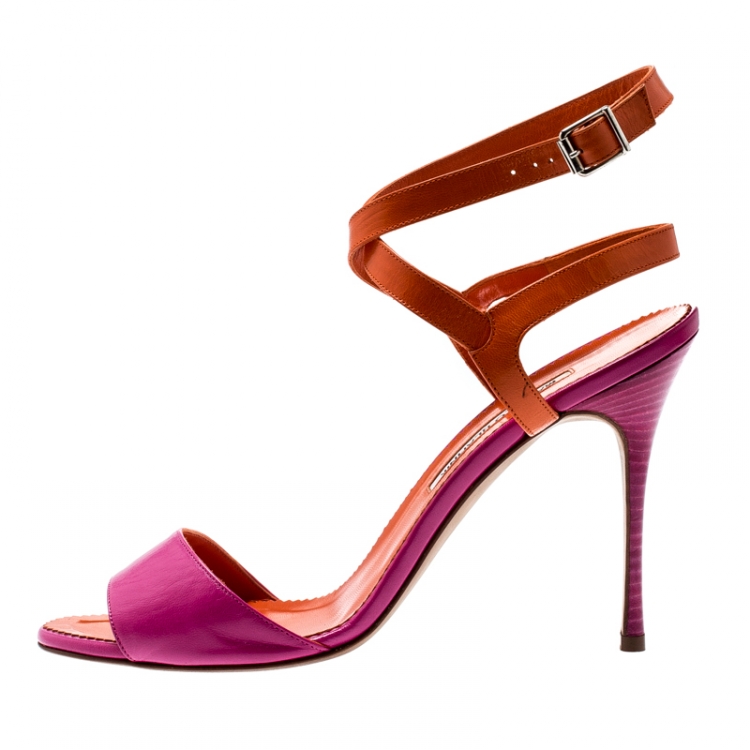 Pink and hotsell orange heels