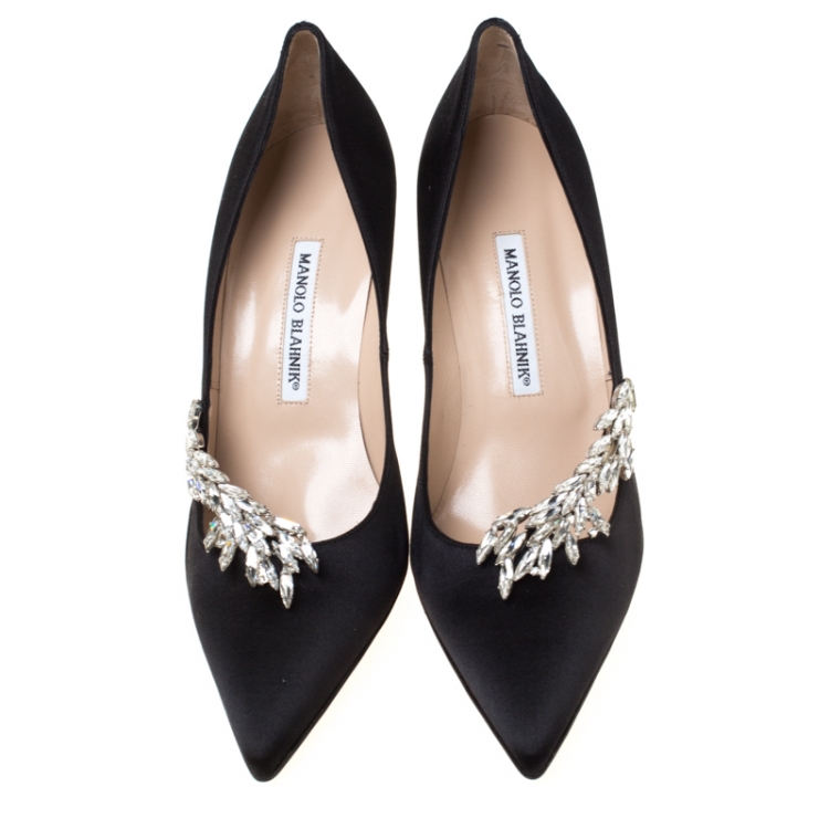 manolo blahnik nadira black