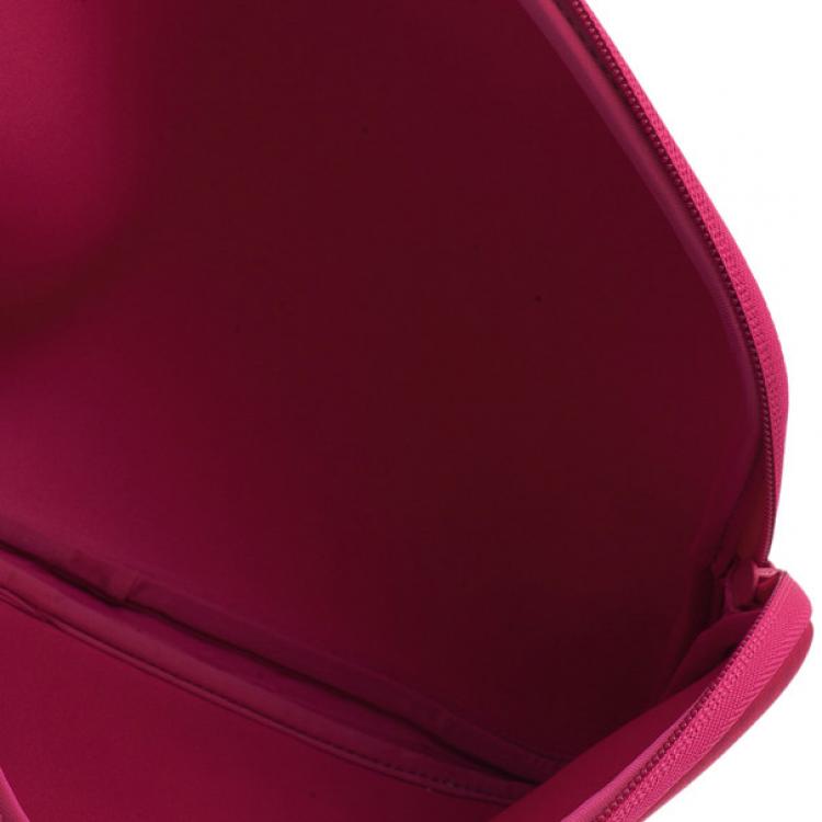 Pre Owned Marc by Marc Jacobs Pink 13" Trompe l'Oeil Croc-Print Laptop Case