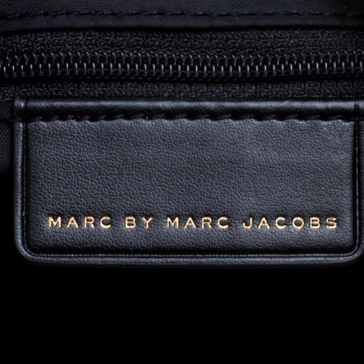 Pre Owned Marc by Marc Jacobs Black Quilted Nylon Crosby Tote