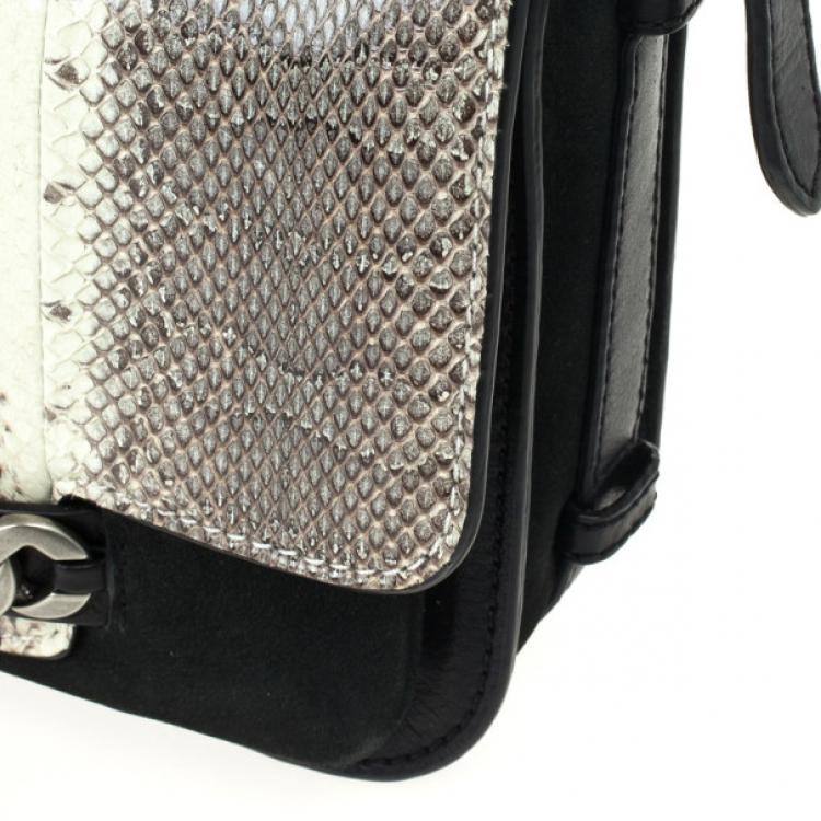 Pre Owned Marc by Marc Jacobs Katie Snake Medium Day Box Bag