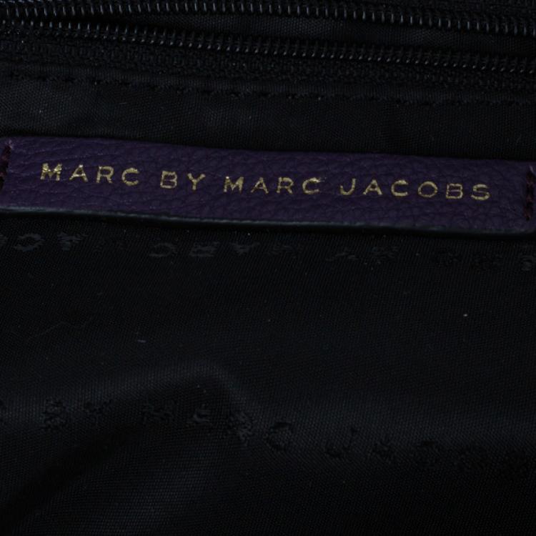 مملوكة مسبقًا Marc by Marc Jacobs Pansy Purple Revolution Messenger Bag