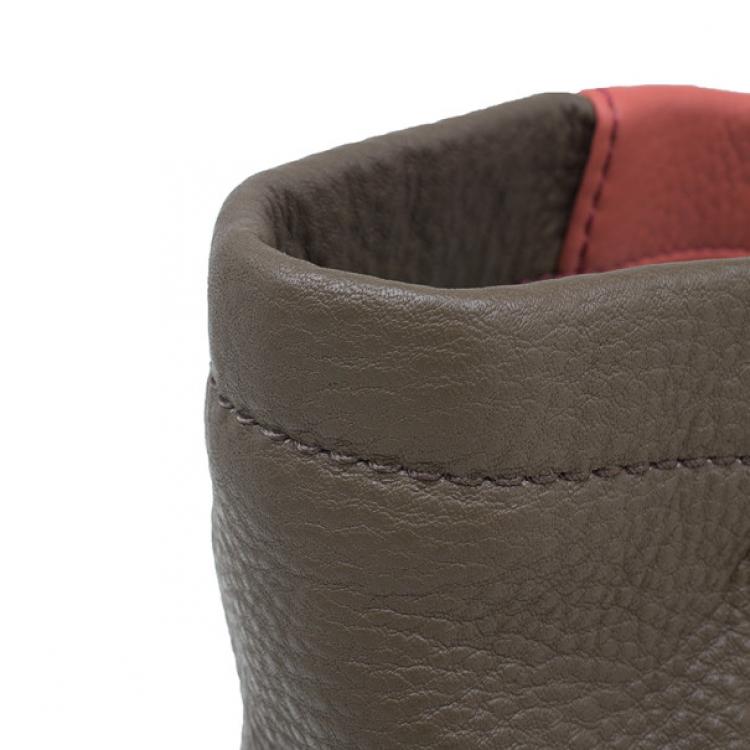 Pre Owned Marc by Marc Jacobs Rose Leather What's The T Two-Tone Tote