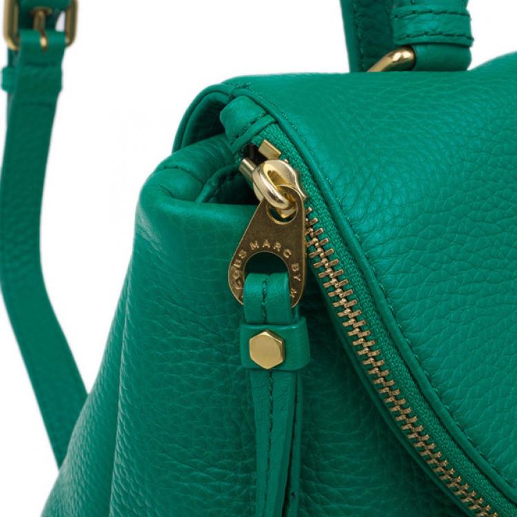 Pre Owned Marc by Marc Jacobs Green Classic Q Mariska Leather Backpack