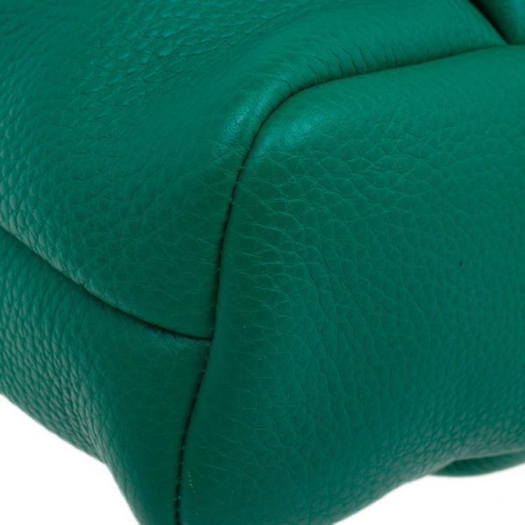 Pre Owned Marc by Marc Jacobs Green Classic Q Mariska Leather Backpack