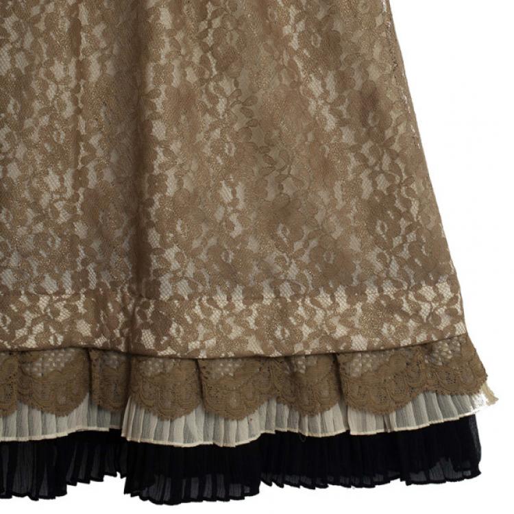 Pre Owned Marc by Marc Jacobs Dita Lace Mini Dress M