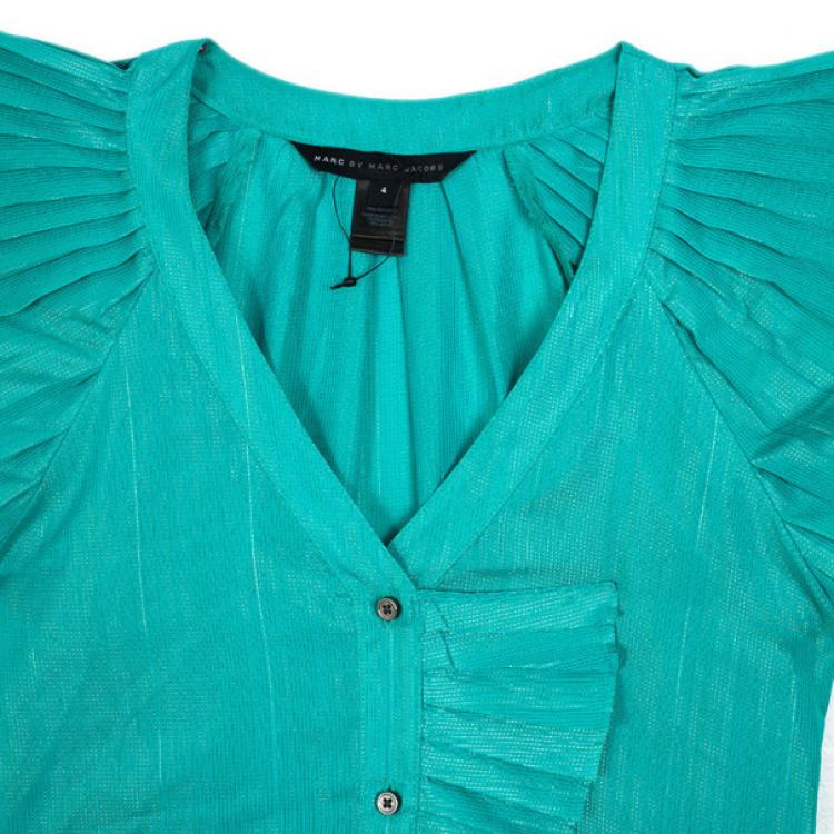 Pre Owned Marc by Marc Jacobs Pleated Dress S