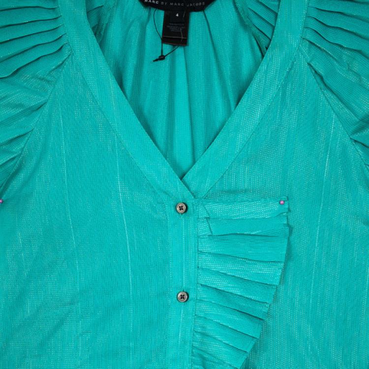 Pre Owned Marc by Marc Jacobs Pleated Dress S