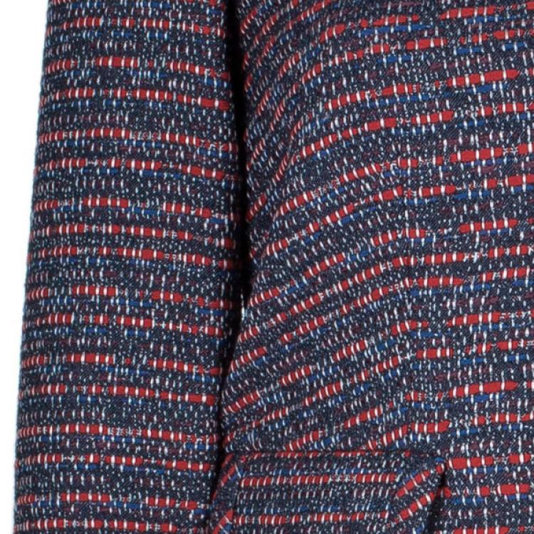 Pre Owned Marc by Marc Jacobs Multicolor Tweed Short Coat XS
