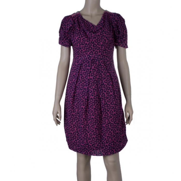 MARC by Marc Jacobs blue & pink dress, store S