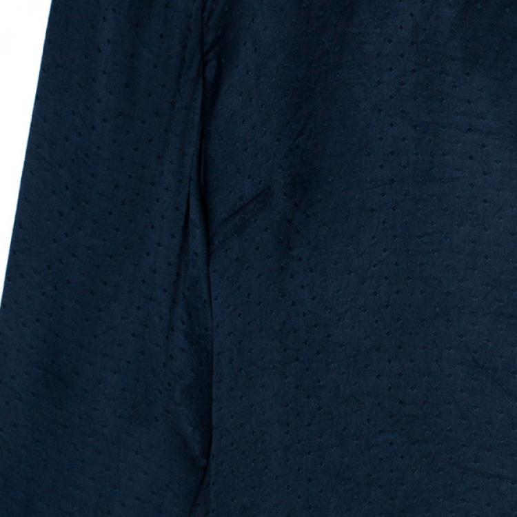 Pre Owned Marc by Marc Jacobs Black Silk Bow Top S