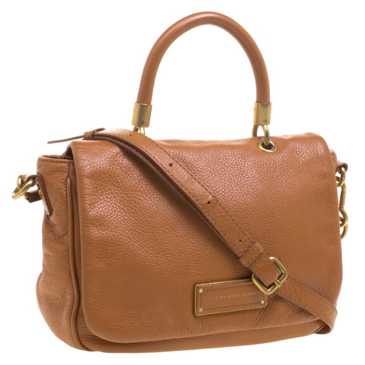 Pre Owned Marc by Marc Jacobs Brown Leather Too Hot To Handle Shoulder Bag