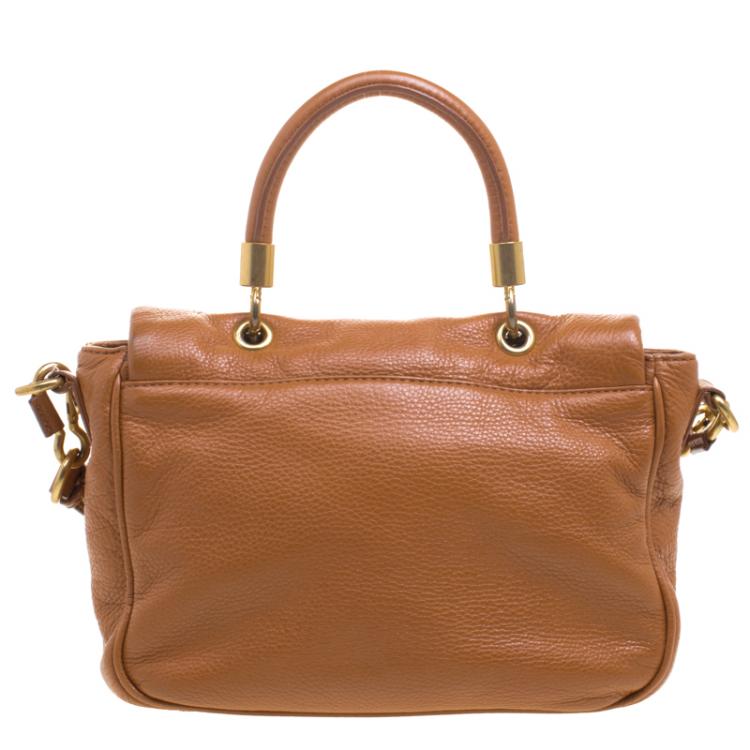 Pre Owned Marc by Marc Jacobs Brown Leather Too Hot To Handle Shoulder Bag