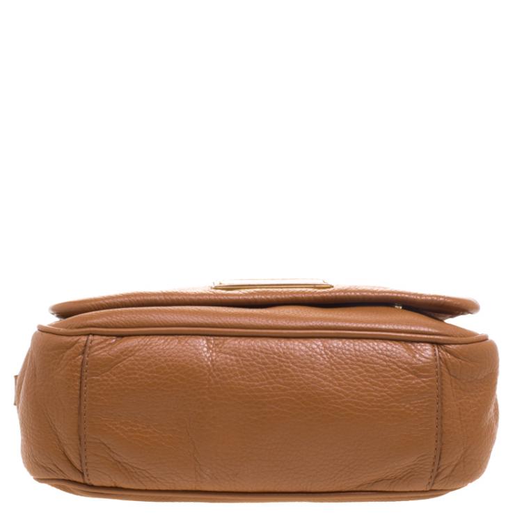 Pre Owned Marc by Marc Jacobs Brown Leather Too Hot To Handle Shoulder Bag