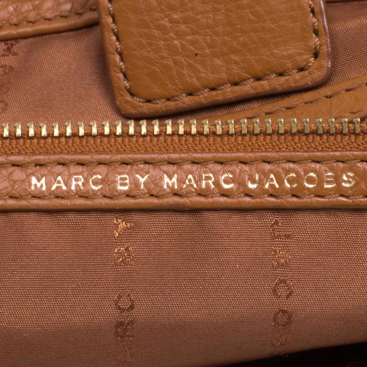 Pre Owned Marc by Marc Jacobs Brown Leather Too Hot To Handle Shoulder Bag