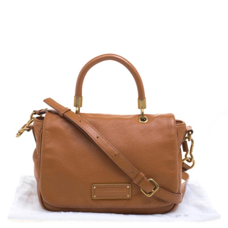 Pre Owned Marc by Marc Jacobs Brown Leather Too Hot To Handle Shoulder Bag