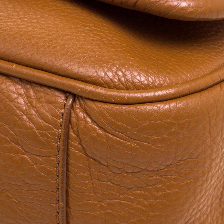 Pre Owned Marc by Marc Jacobs Brown Leather Too Hot To Handle Shoulder Bag