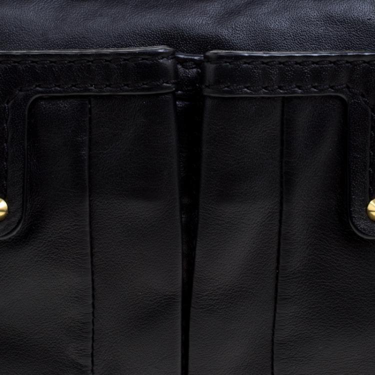 Pre Owned Marc by Marc Jacobs Black Leather Crossbody Bag