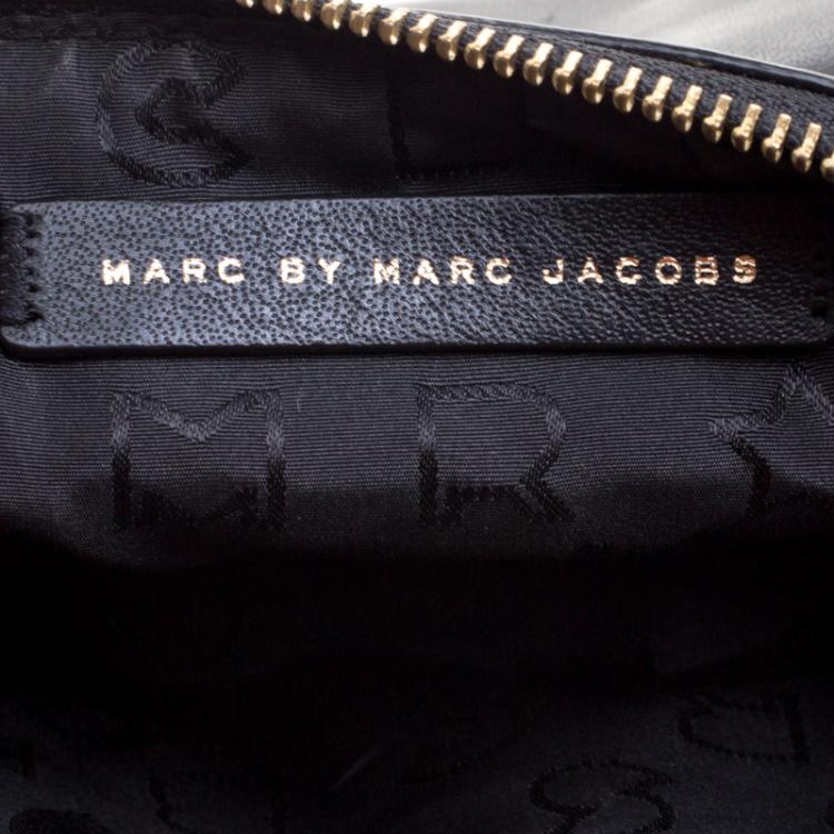 Pre Owned Marc by Marc Jacobs Black Leather Crossbody Bag