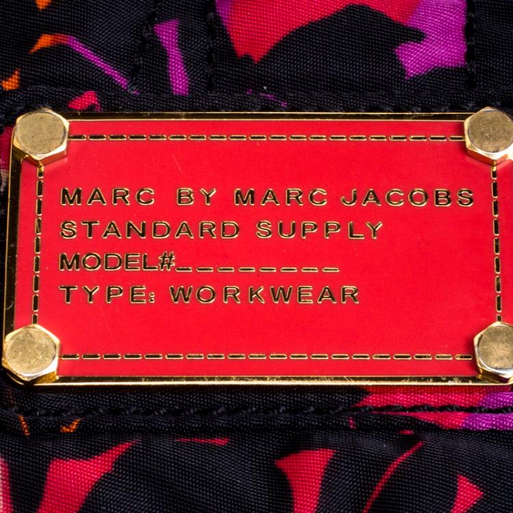 Pre Owned Marc by Marc Jacobs Multicolor Printed Nylon Diaper Bag