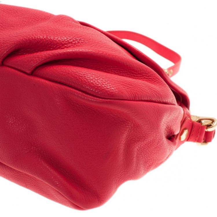 Pre Owned Marc by Marc Jacobs Pink Leather Little Ukita