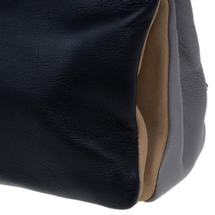 Pre Owned Marc by Marc Jacobs Colorblock Leather Lady Rei Clutch