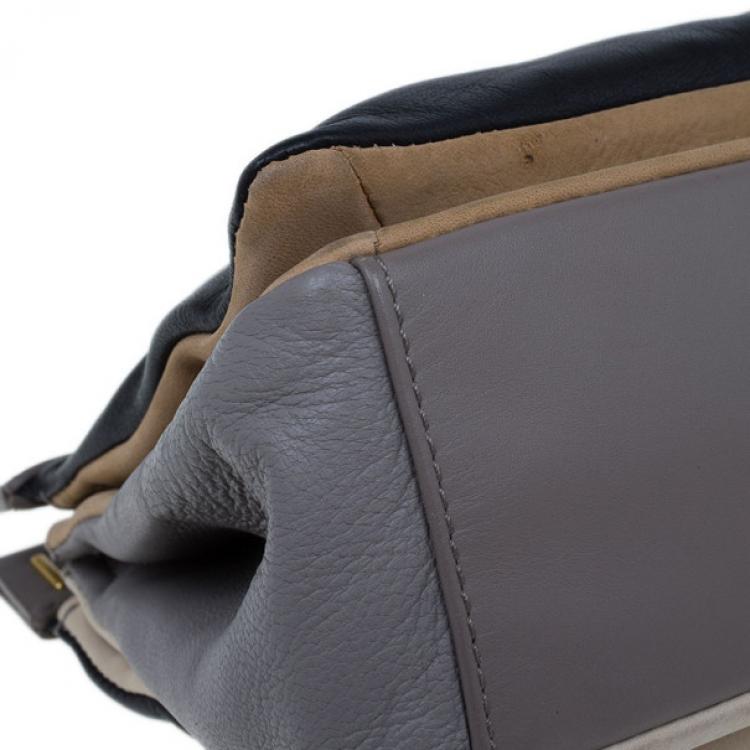 Pre Owned Marc by Marc Jacobs Colorblock Leather Lady Rei Clutch