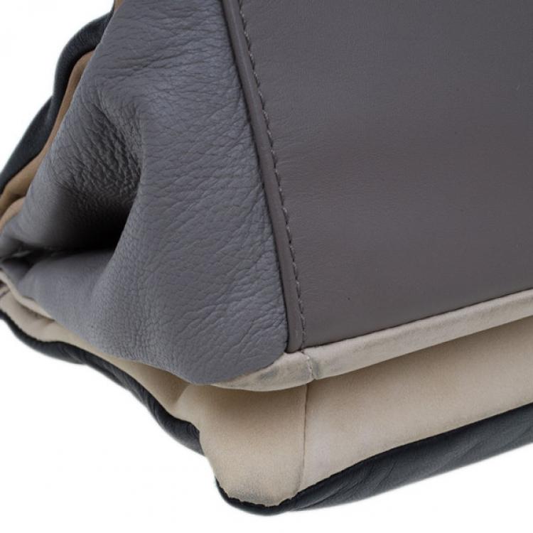 Pre Owned Marc by Marc Jacobs Colorblock Leather Lady Rei Clutch