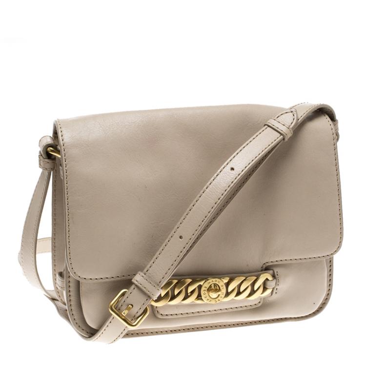 مملوكة مسبقًا Marc By Marc Jacobs Beige Leather Medium Katie Day Crossbody Bag