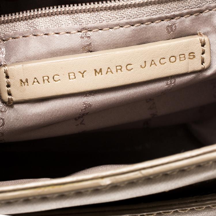 مملوكة مسبقًا Marc By Marc Jacobs Beige Leather Medium Katie Day Crossbody Bag