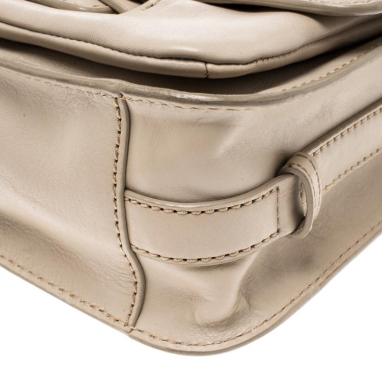 مملوكة مسبقًا Marc By Marc Jacobs Beige Leather Medium Katie Day Crossbody Bag