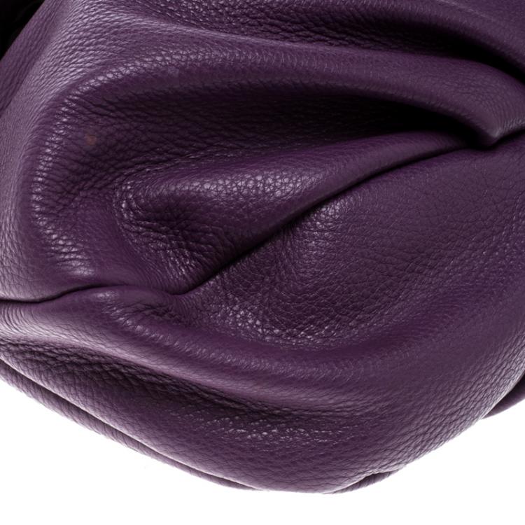 Pre Owned Marc by Marc Jacobs Purple Leather Classic Q Natasha Crossbody Bag